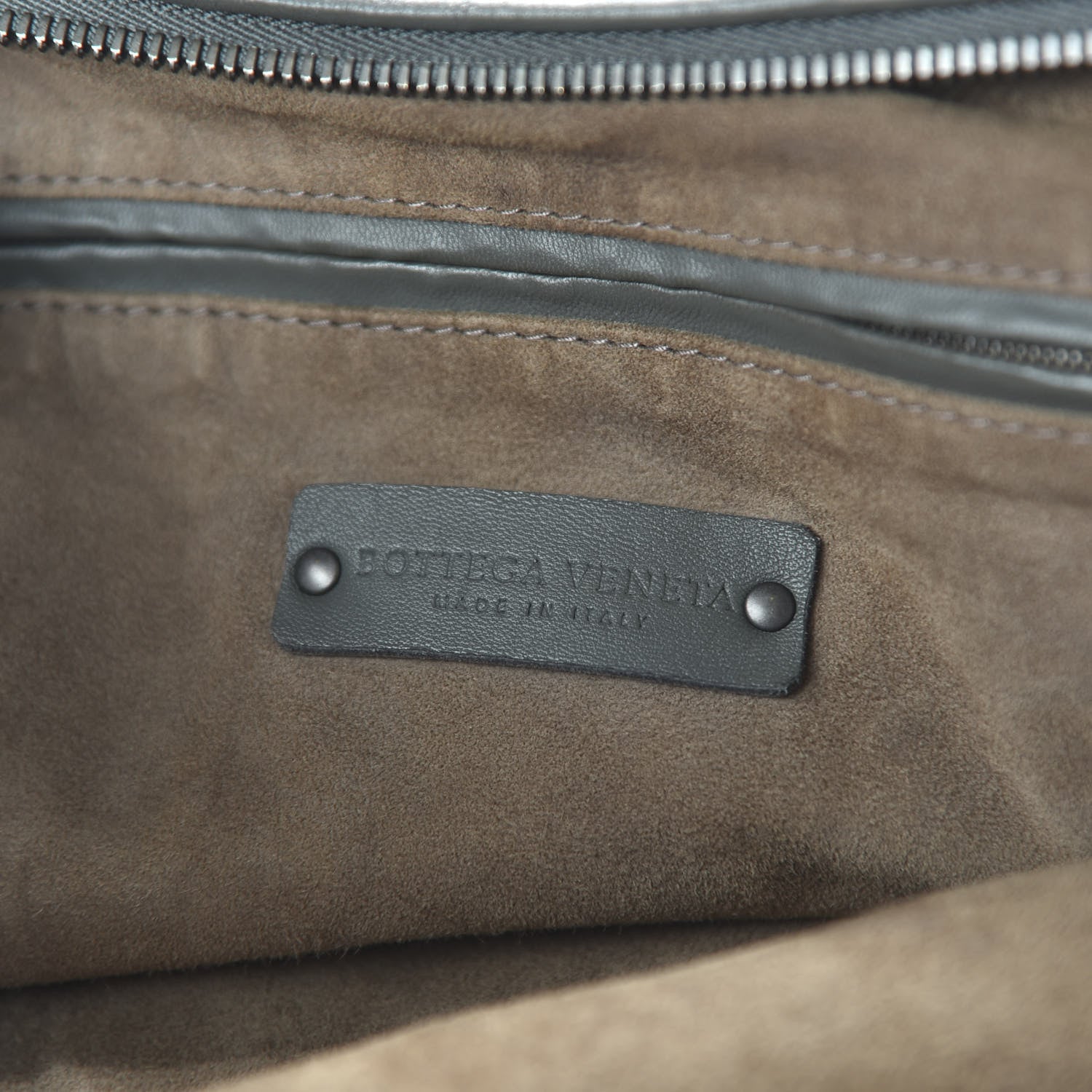 Bottega Veneta Nappa Intrecciato Maxi Convertible Tote Grey 8 of 10
