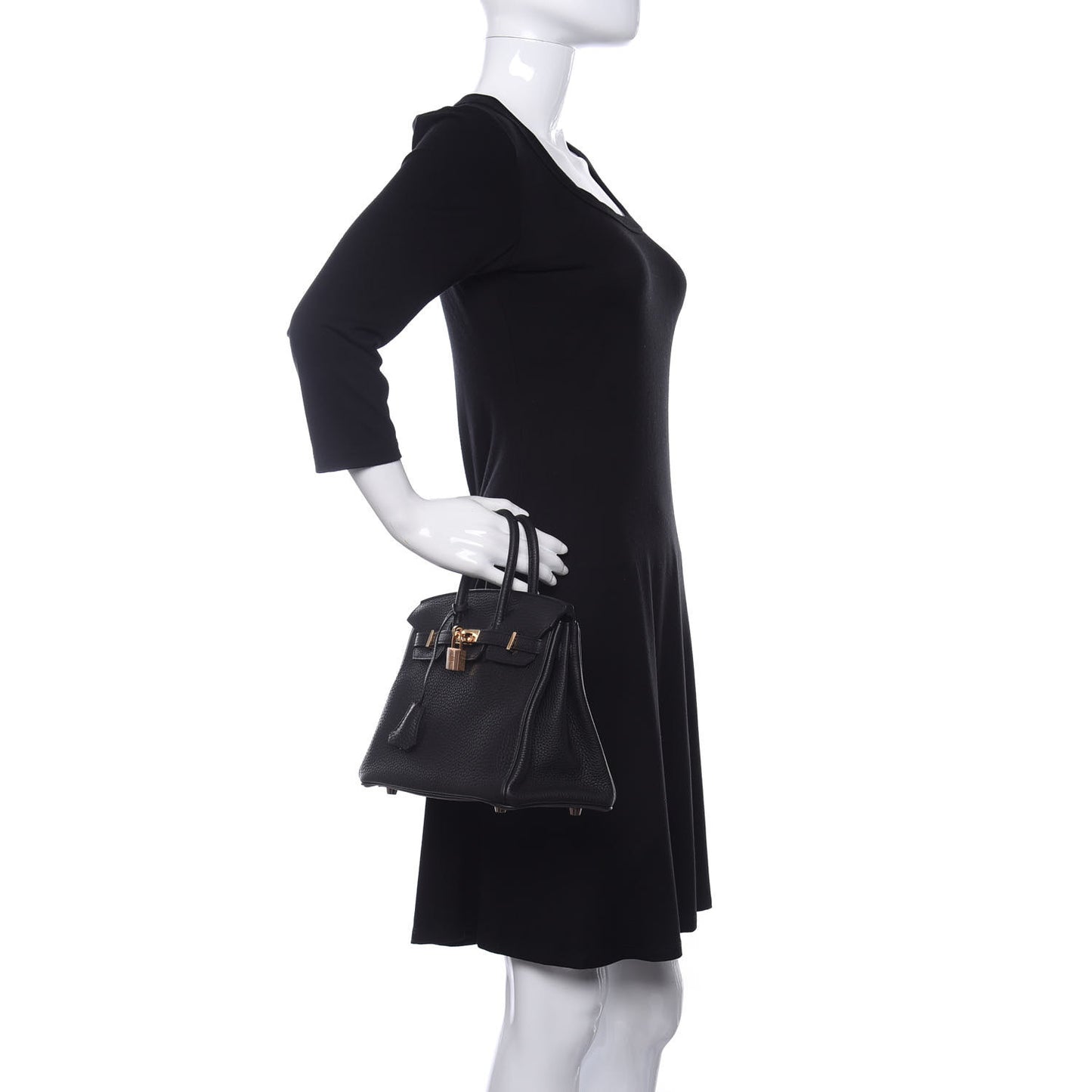 Togo Birkin 25 Black