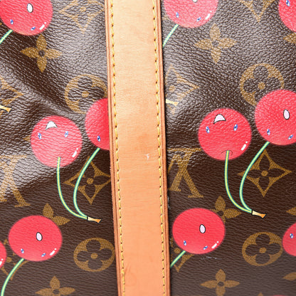 Louis Vuitton Monogram Cerises Keepall 45 10 of 18