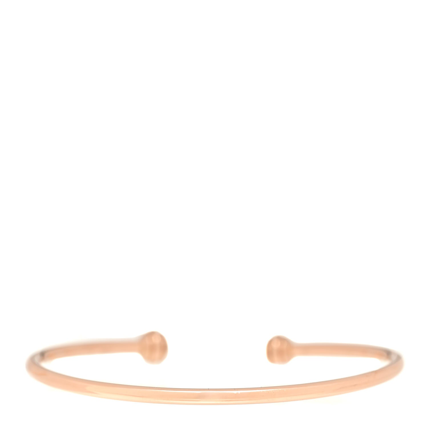Piaget 18K Rose Gold Possession Open Bangle Bracelet 3 of 5