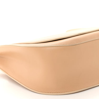The Row Smooth Calfskin Hunting Bag 11 Warm Beige 8 of 11