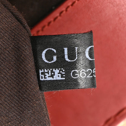 Gucci Monogram Medium Charlotte Hobo Red 8 of 11