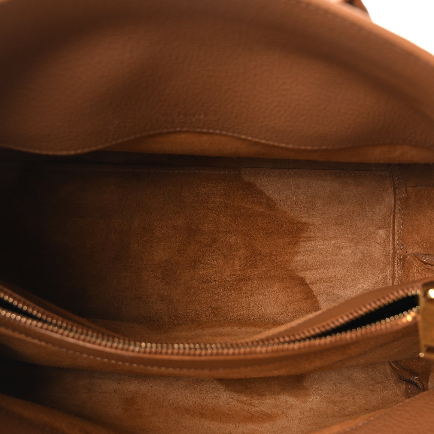 Grained Calfskin Small Supple Sac De Jour Cinnamon