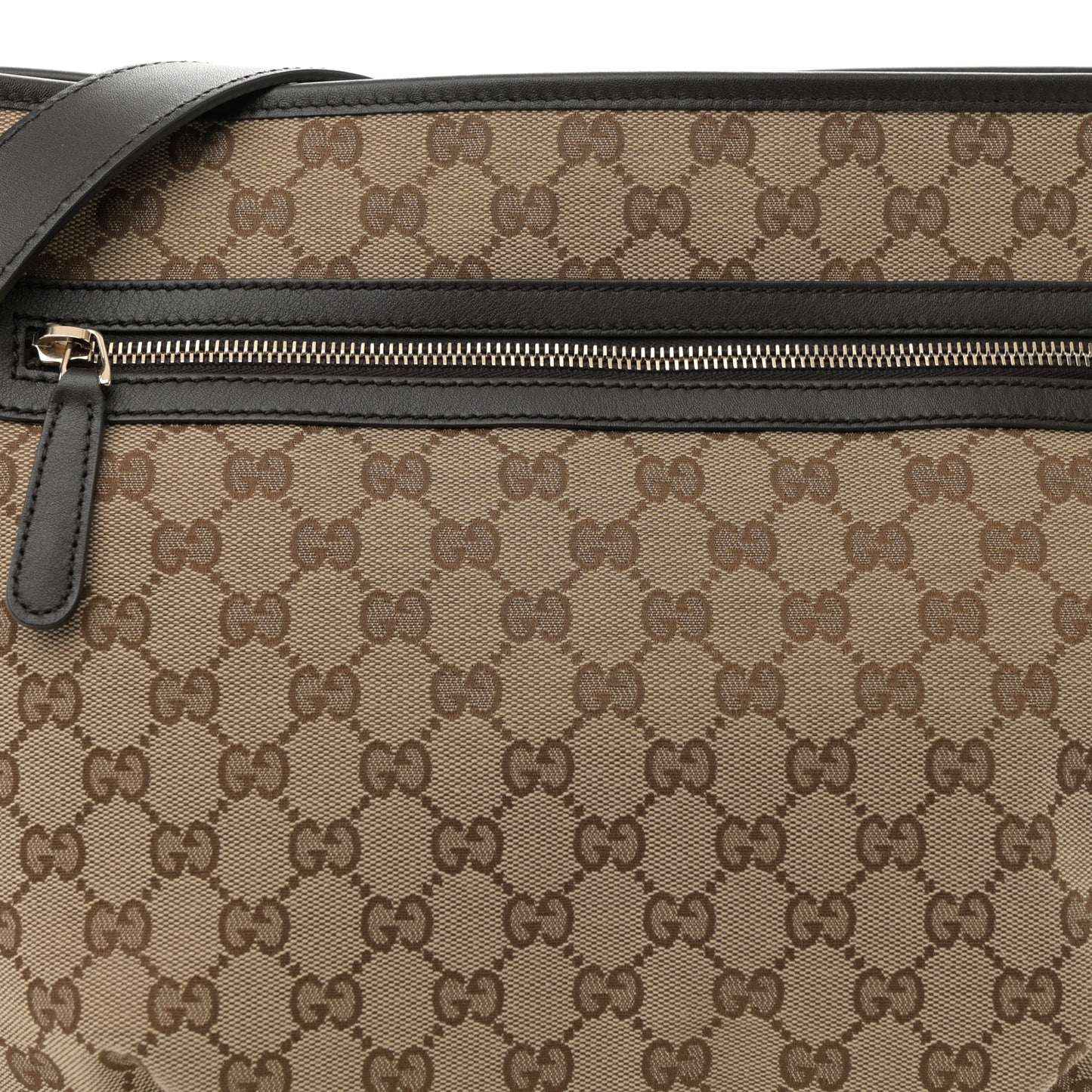 Monogram Messenger Bag Dark Brown