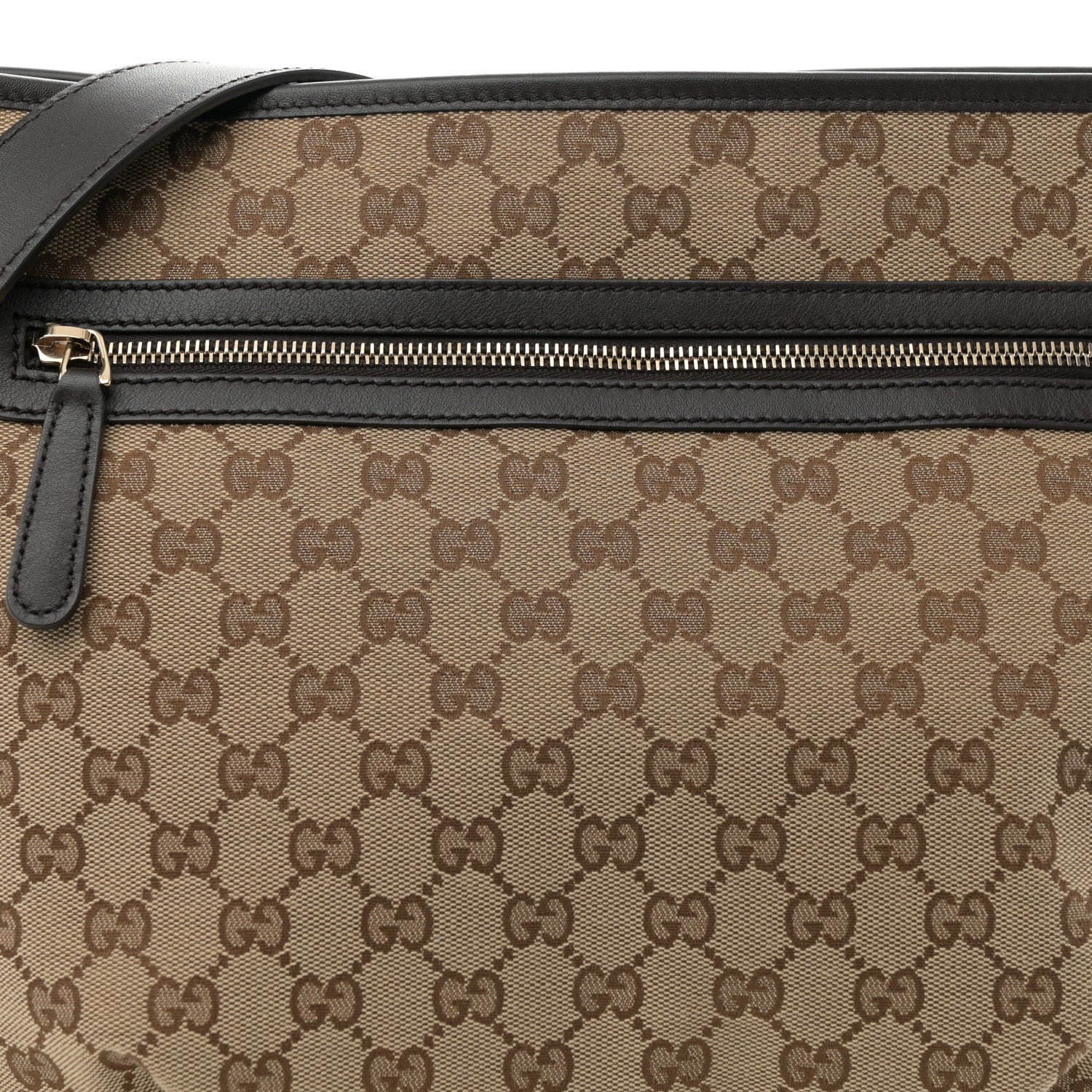 Gucci Monogram Messenger Bag Dark Brown 8 of 11