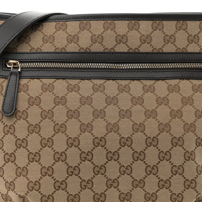 Gucci Monogram Messenger Bag Dark Brown 8 of 11