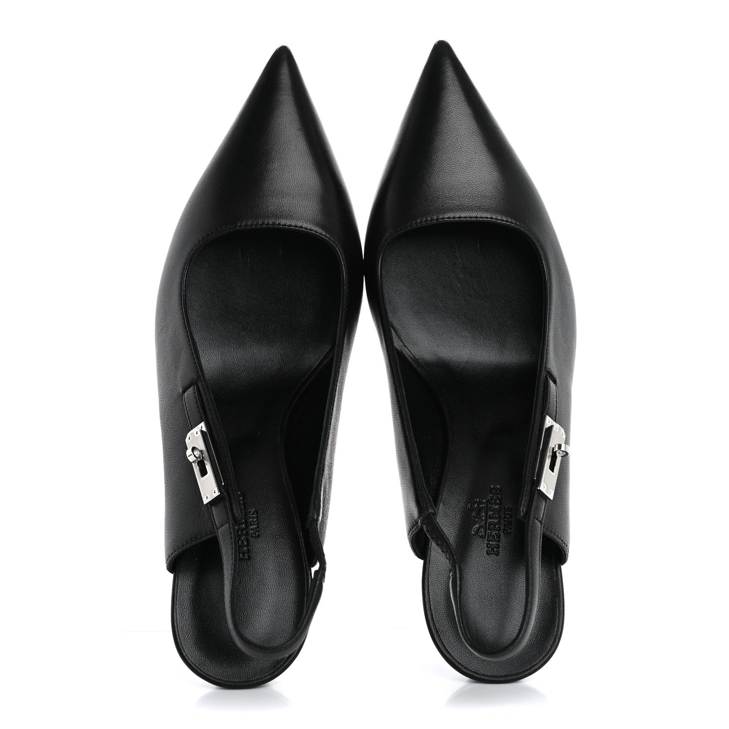 Hermes Nappa Lover 80 Pumps 39 Black 2 of 9