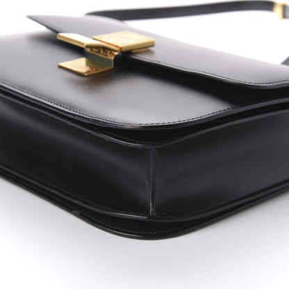 Celine Box Calfskin Medium Classic Box Flap Bag Black 7 of 10