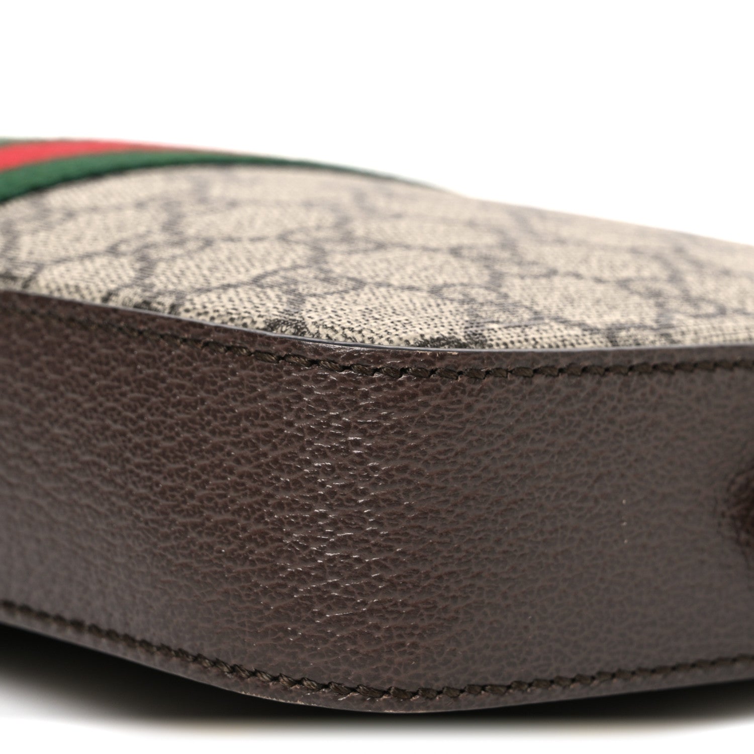 Gucci GG Supreme Monogram Textured Dollar Calfskin Web Ophidia