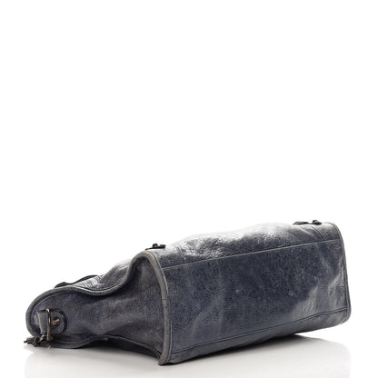 Balenciaga Agneau Classic Hardware City Bleu Roi 5 of 11