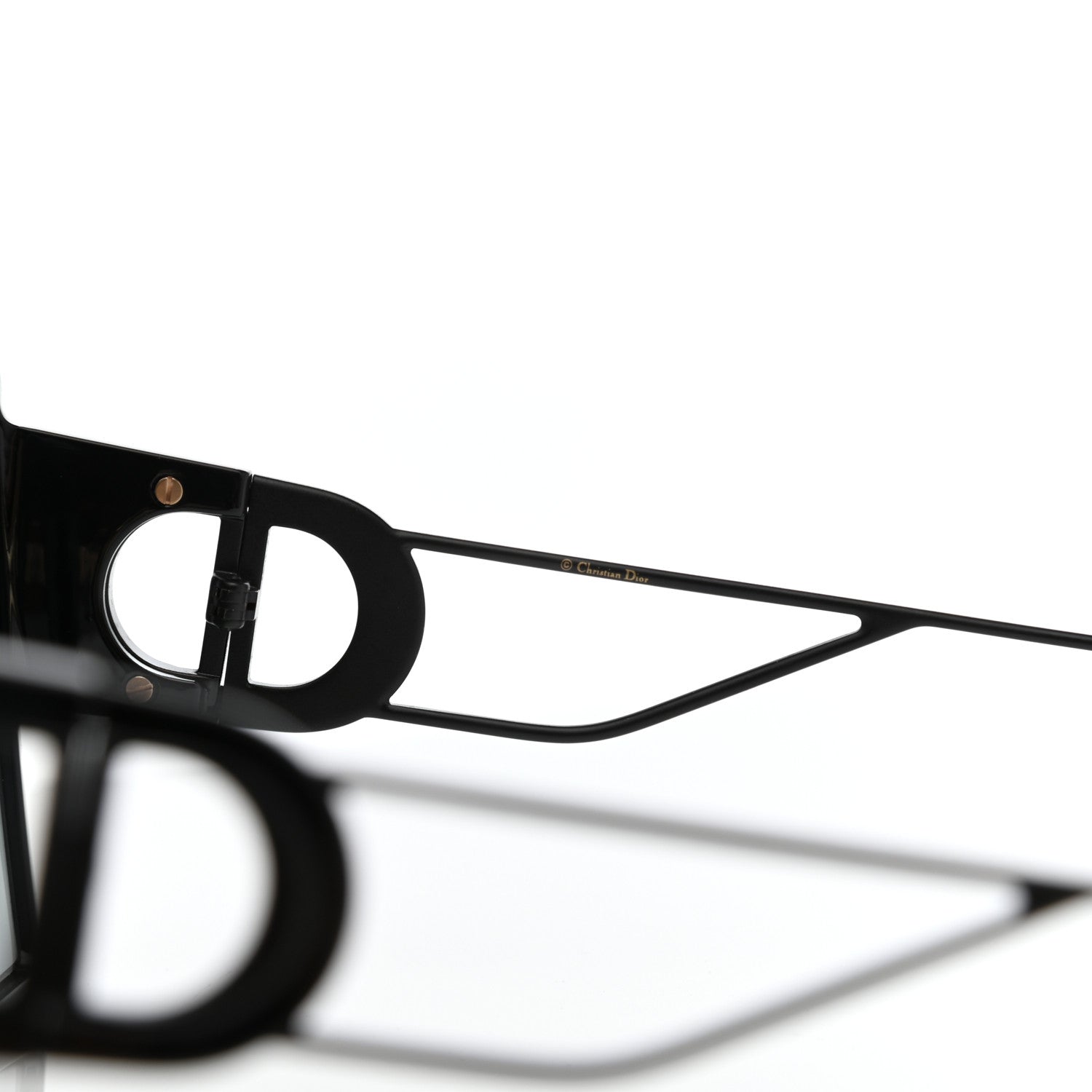 Christian Dior Square 30 Montaigne Sunglasses Black 8 of 8