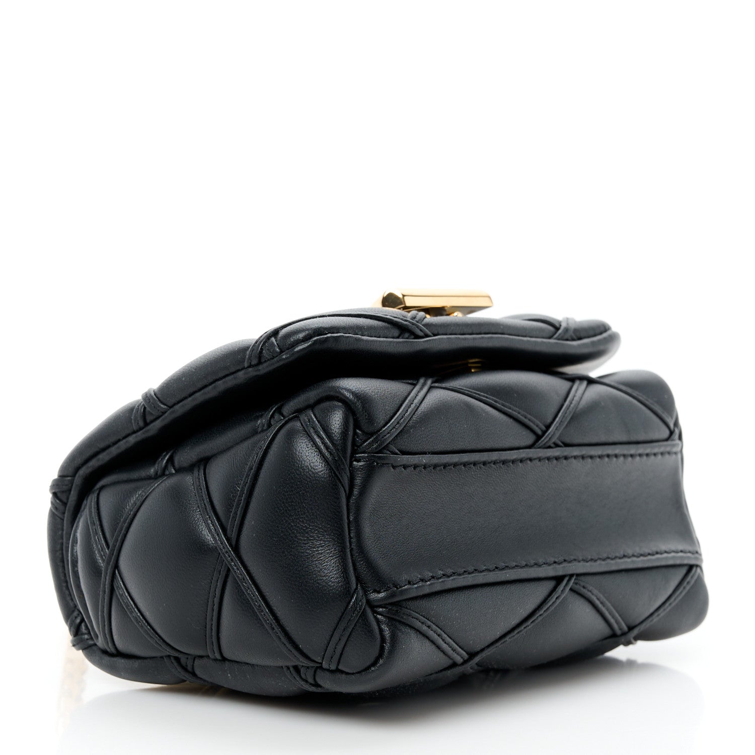 Louis Vuitton Lambskin Malletage Pico GO-14 Black 4 of 10