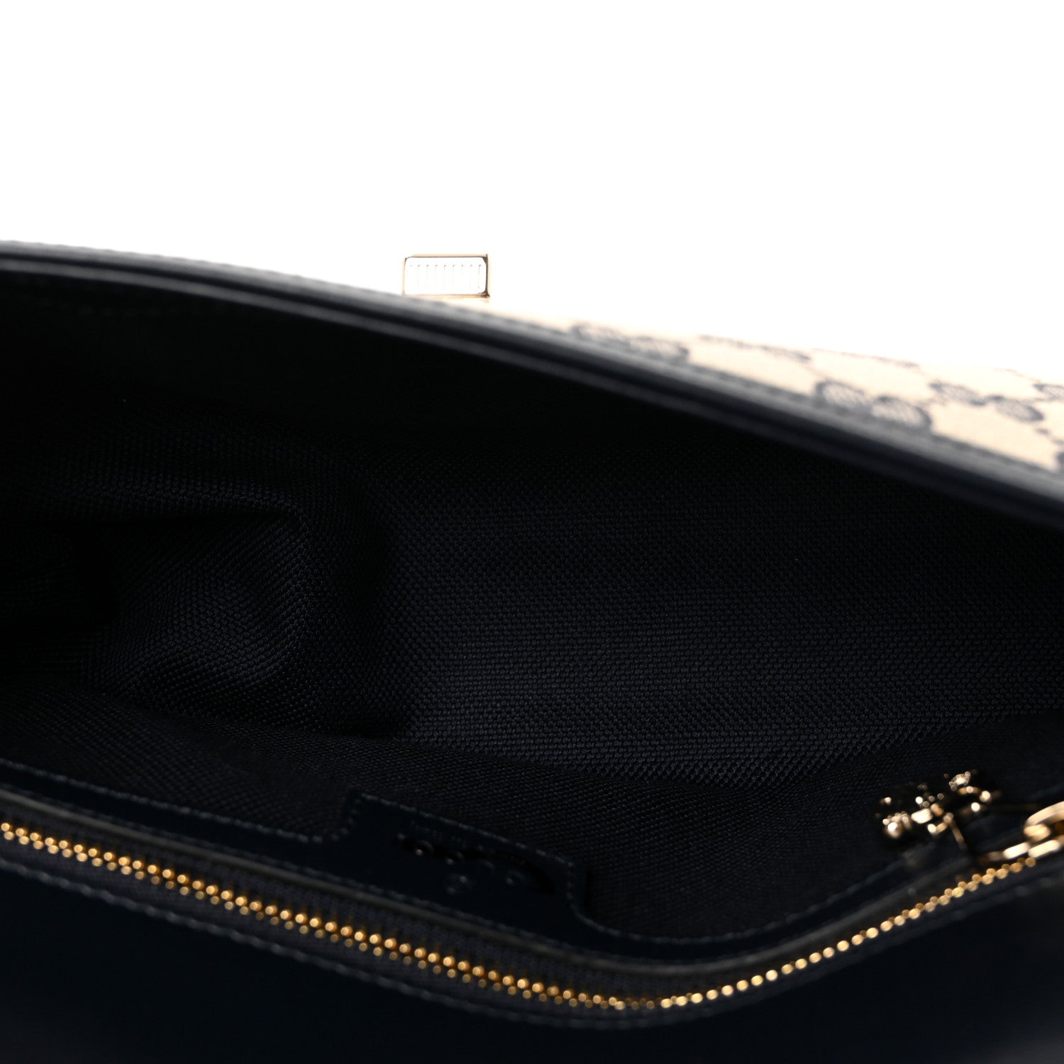 Gucci GG Monogram Small Luce Shoulder Bag Beige Blue 5 of 9