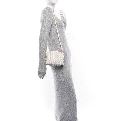 Bottega Veneta Nappa Intrecciato Mini Loop Camera Bag White 2 of 9