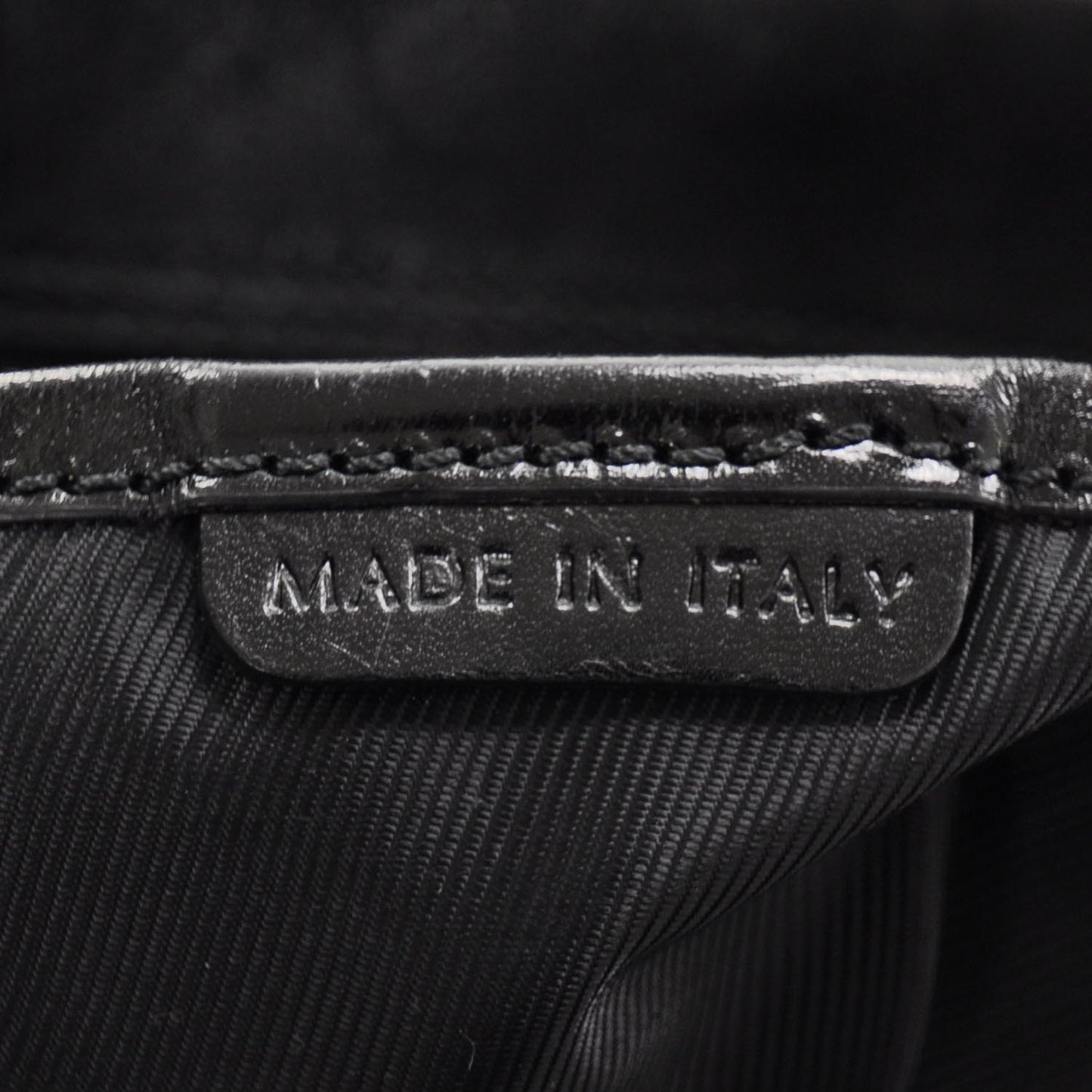 Prorsum Leather Studded Knight Satchel Black