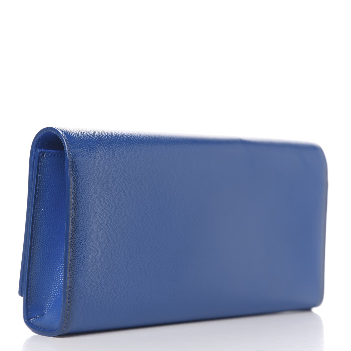 Grain De Poudre Classic Monogram Cassandre Clutch Royal Blue
