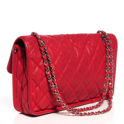 Chanel Caviar French Riviera Flap Red 3 of 7