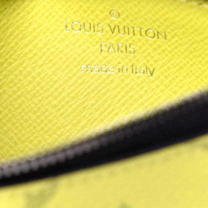 Louis Vuitton Monogram Taiga Coin Card Holder Yellow 8 of 11