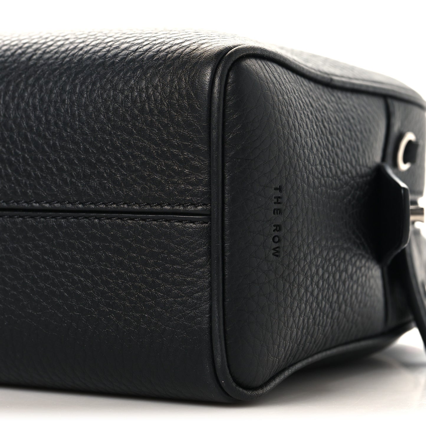 Matte Grained Calfskin India 10 Black