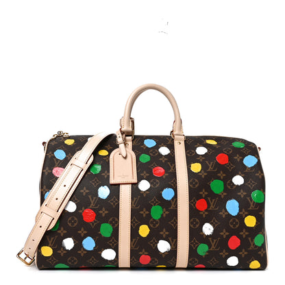 Louis Vuitton LV X YK Monogram Dots Keepall Bandouliere 45 1 of 8