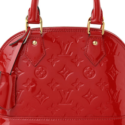 Louis Vuitton Vernis Alma BB Rose Indien 8 of 10