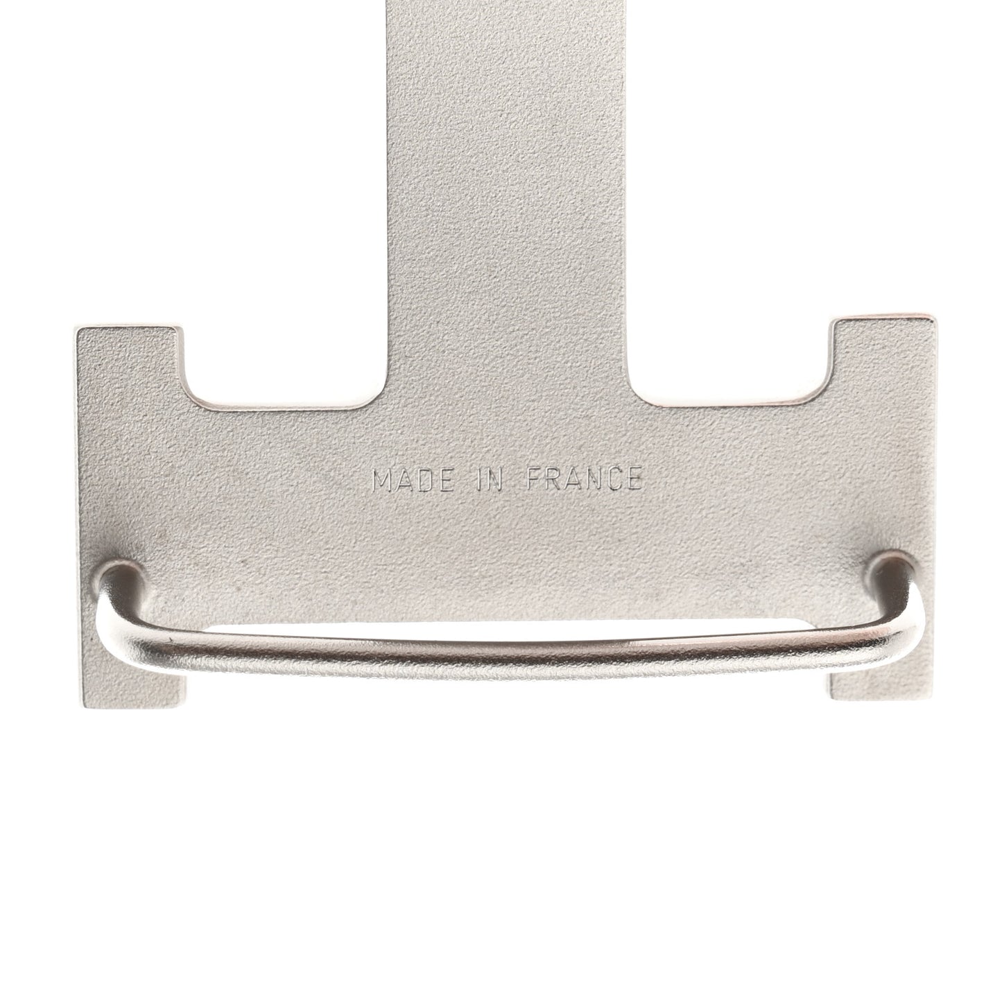 Brushed Palladium 32mm H Belt Buckle