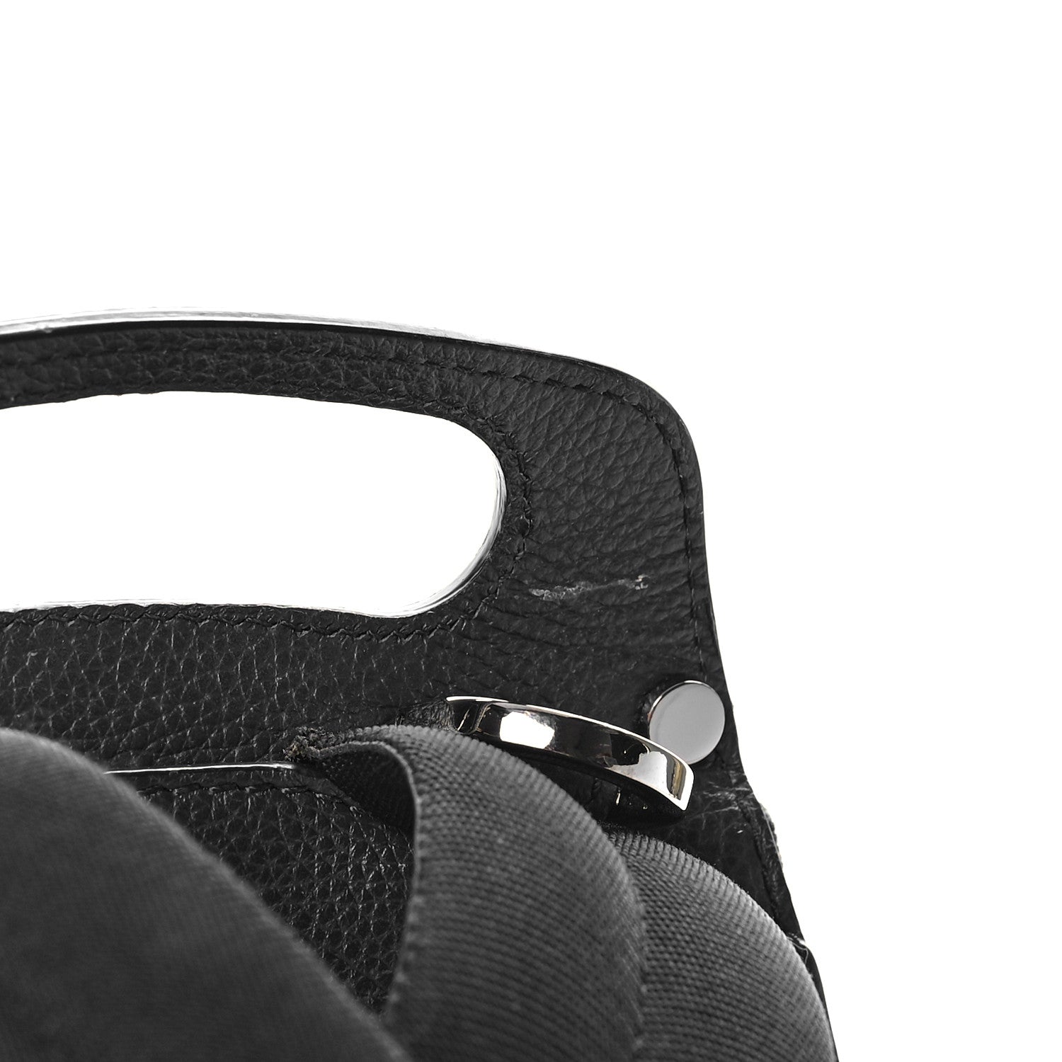 Christian Dior Oblique Jacquard Mini Saddle Backpack Black Blue 13 of 13