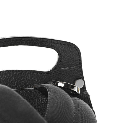 Christian Dior Oblique Jacquard Mini Saddle Backpack Black Blue 13 of 13