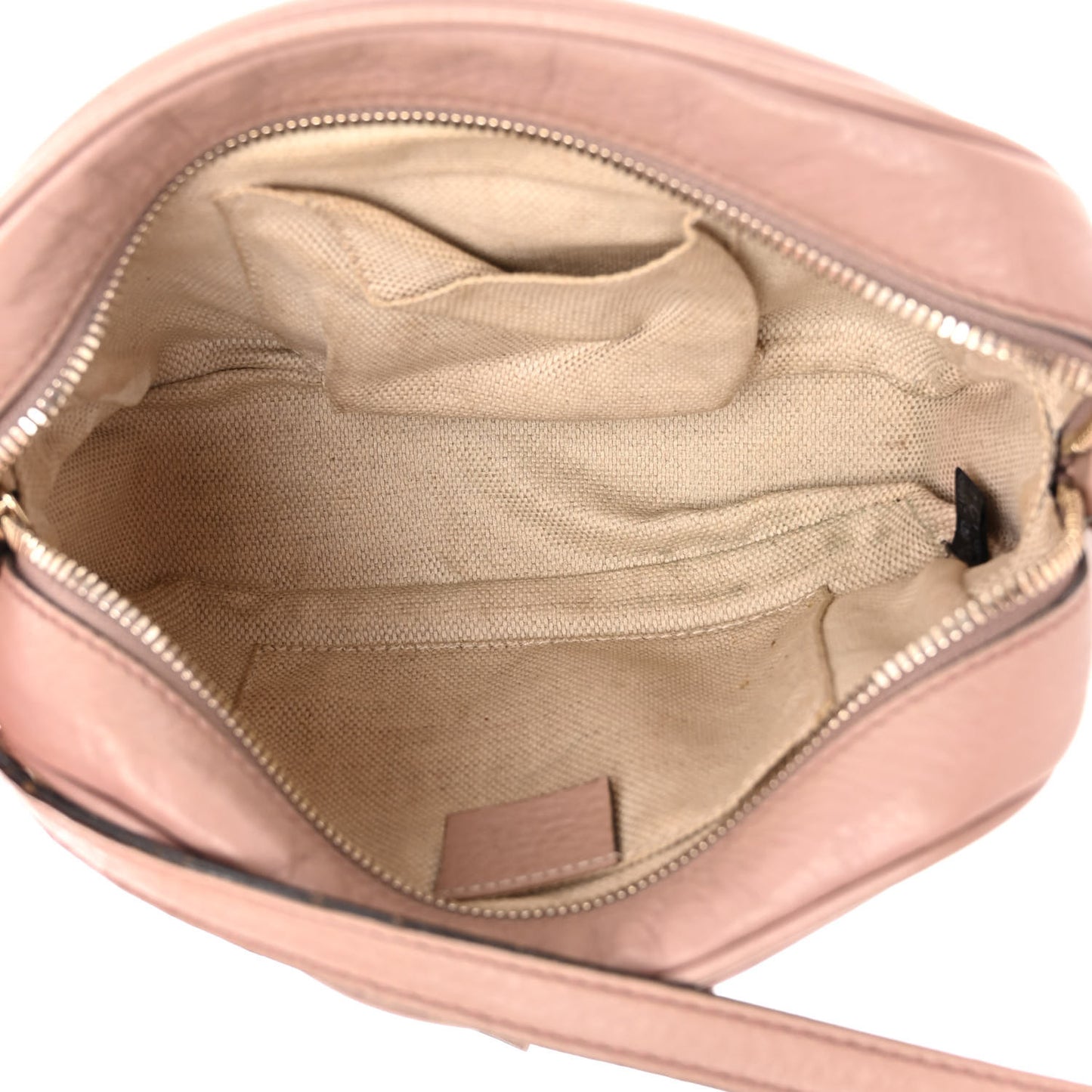 Cellarius Calfskin Small Soho Disco Bag Dark Cipria