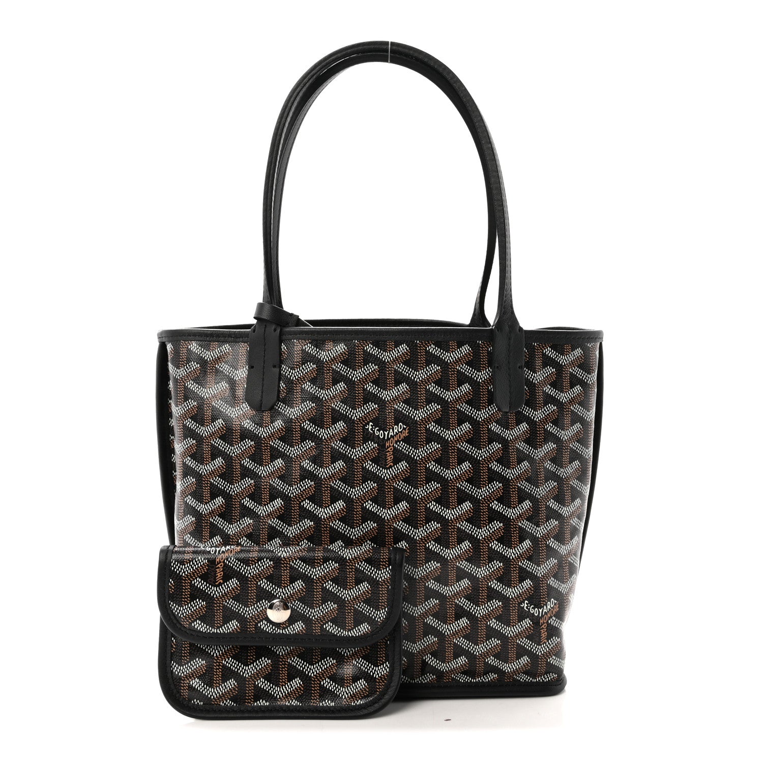 Goyard Goyardine Reversible Mini Anjou Black 3 of 10