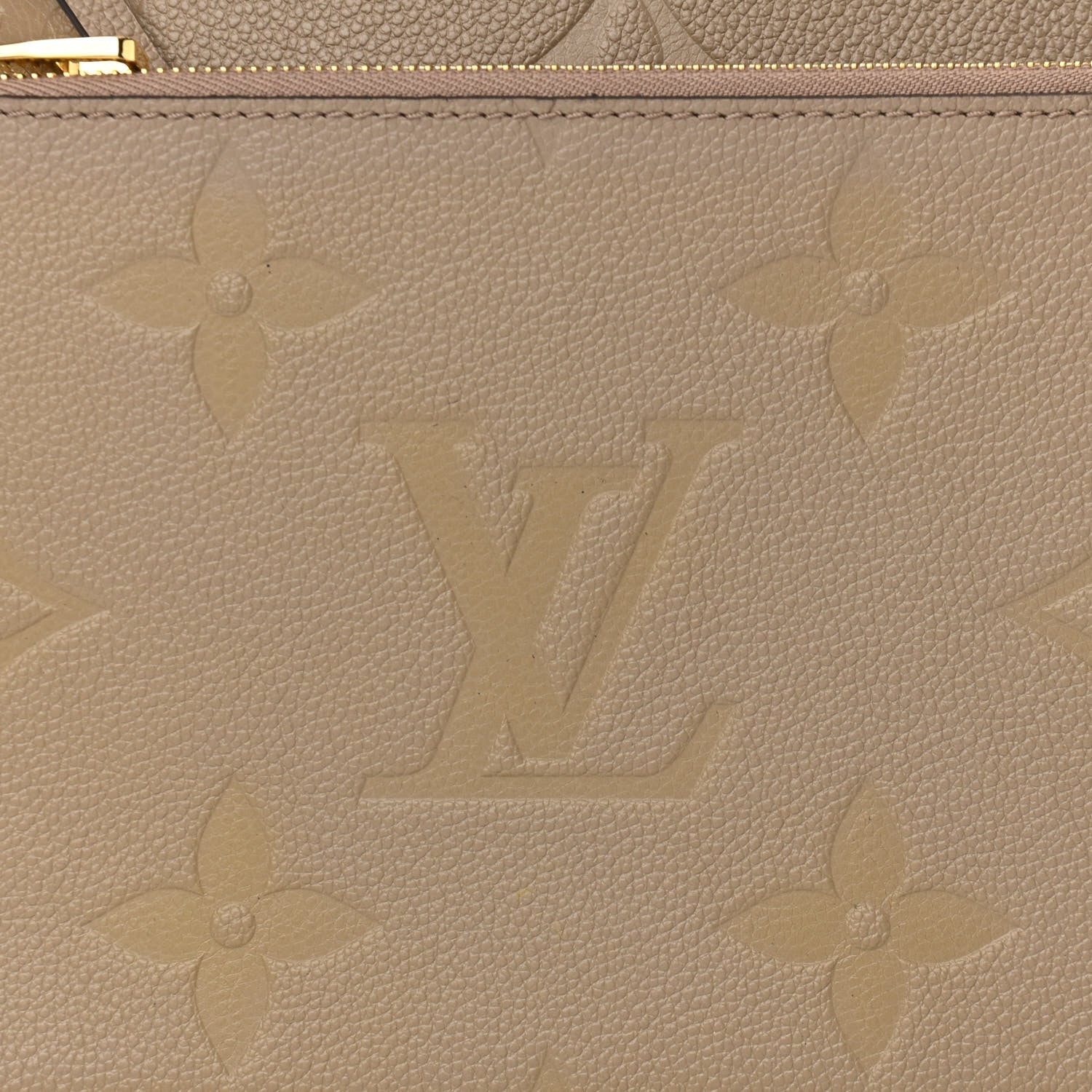 Louis Vuitton Empreinte Monogram Giant Neverfull MM Tourterelle 9 of 14