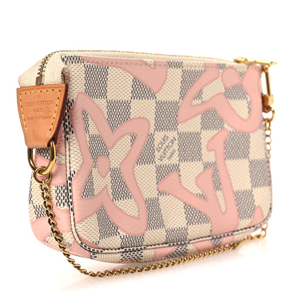 Louis Vuitton Damier Azur Tahitienne Mini Pochette Accessories 3 of 13