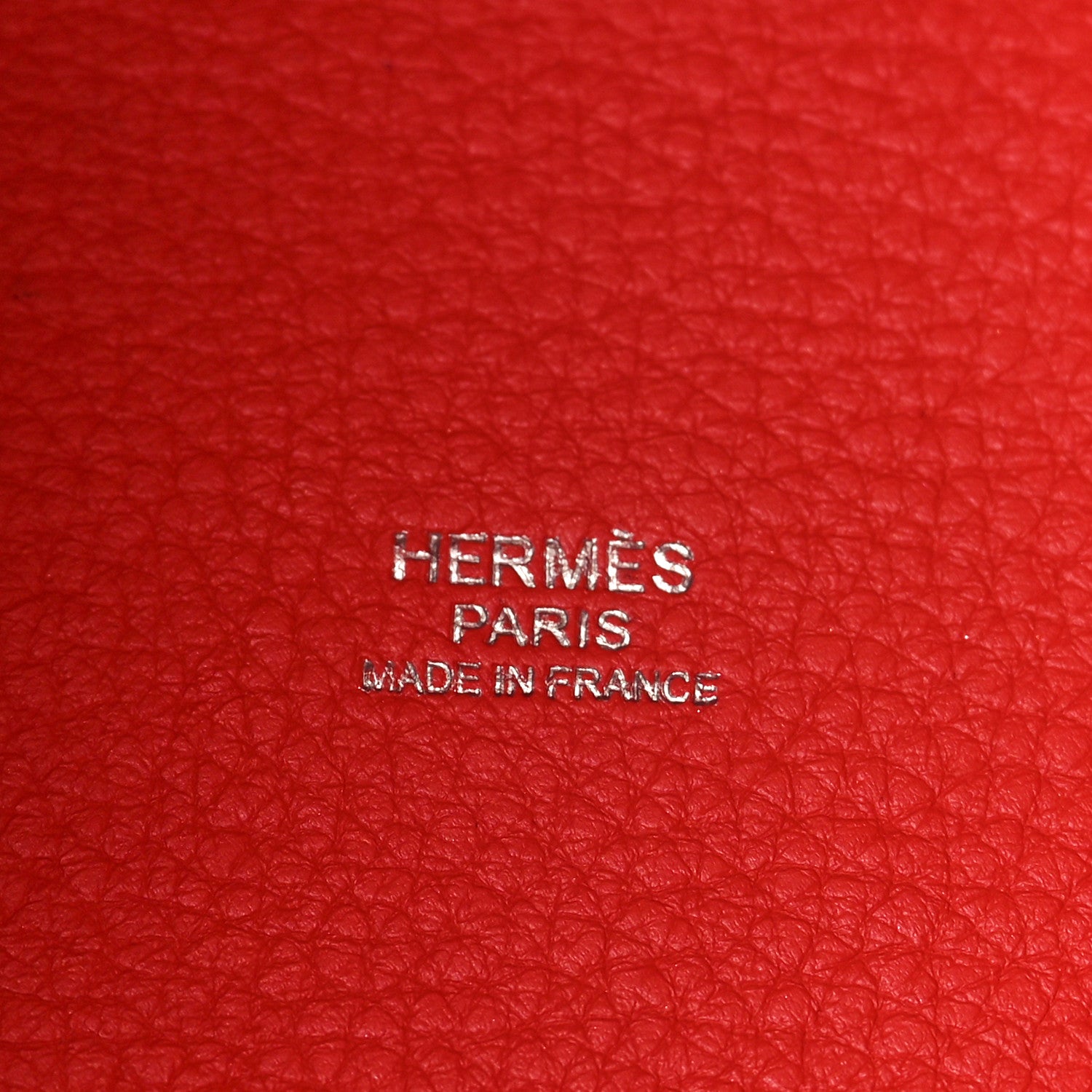 Hermes Taurillon Clemence Picotin Lock 22 MM Rouge Pivoine 6 of 9
