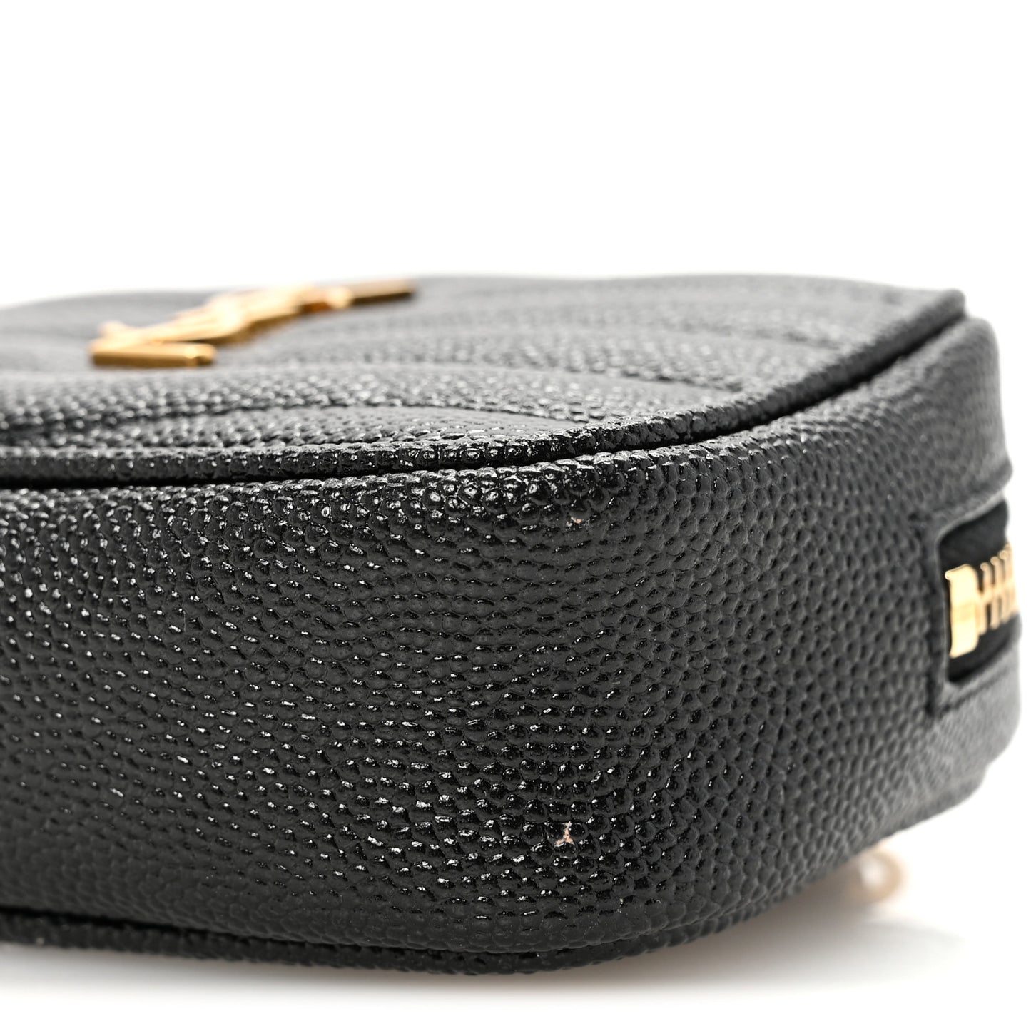 Grain De Poudre Matelasse Monogram Baby Lou Camera Bag Black