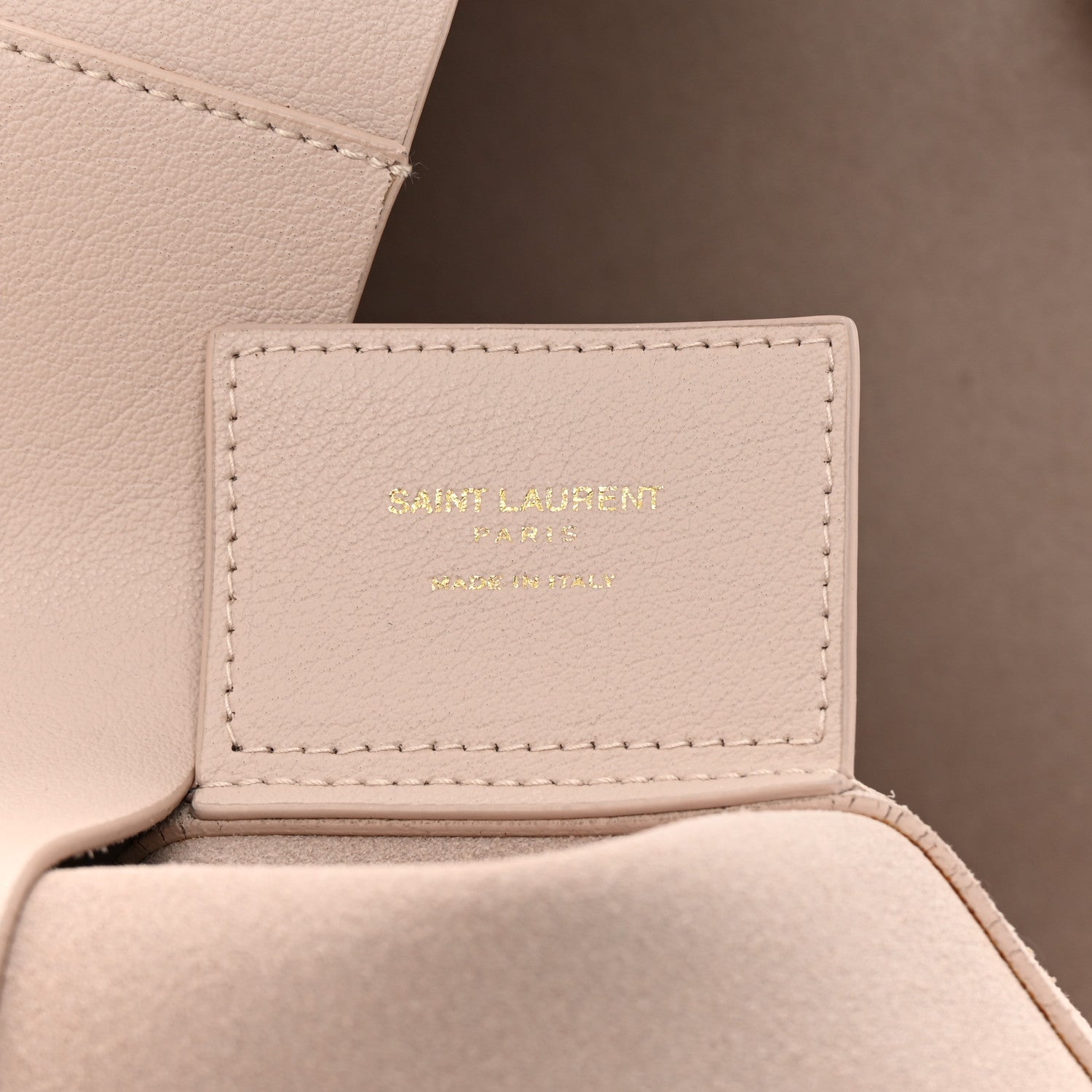 Saint Laurent Calfskin Large Shopping Tote Pale Blush 7 of 16