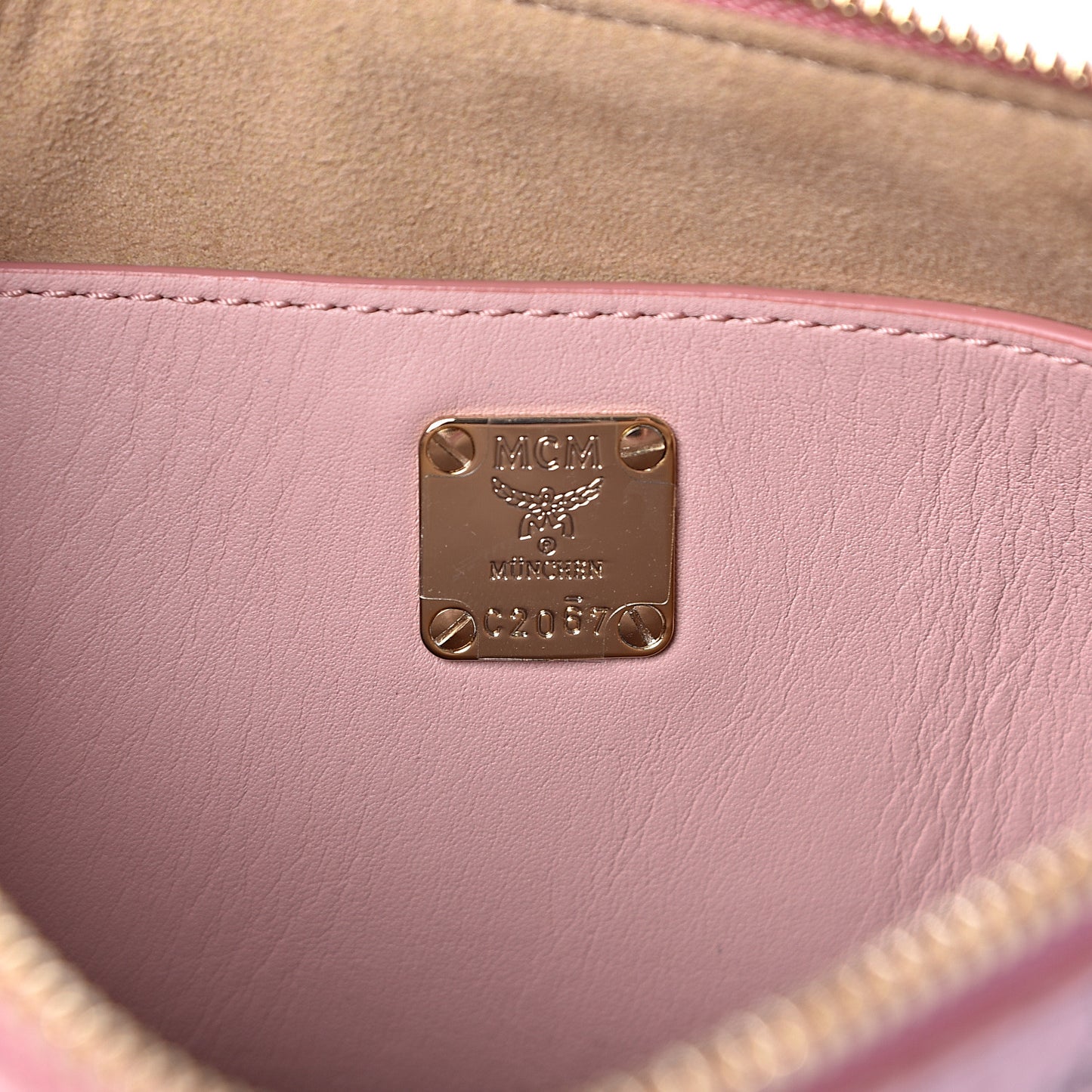 Visetos Rabbit Crossbody Pouch Soft Pink