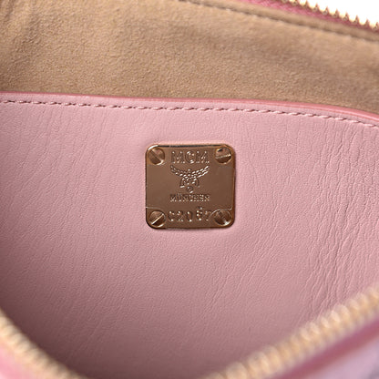 MCM Visetos Rabbit Crossbody Pouch Soft Pink 6 of 10