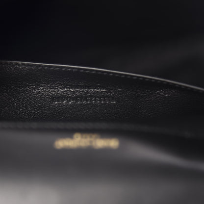 Saint Laurent Lambskin Matelasse Monogram Large Vicky Chain Bag Black 10 of 11