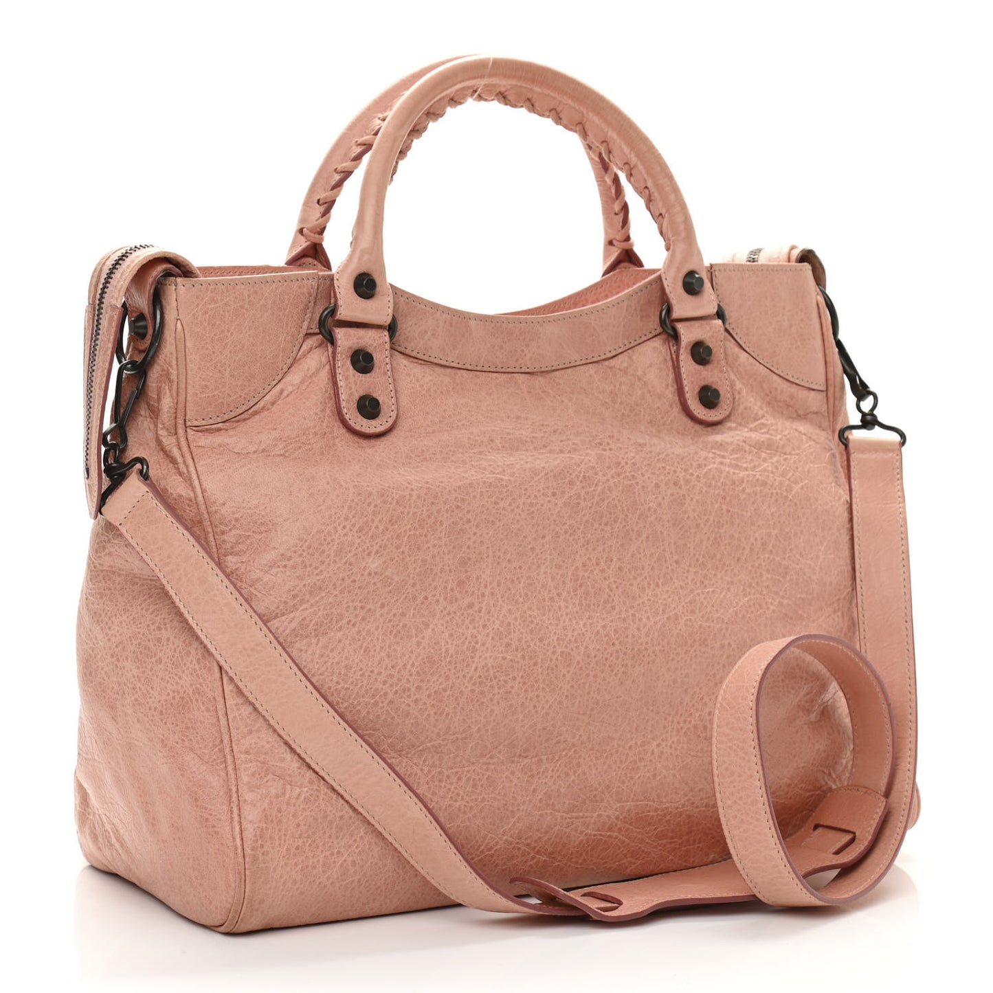 Agneau Classic Hardware Velo Vieux Rose