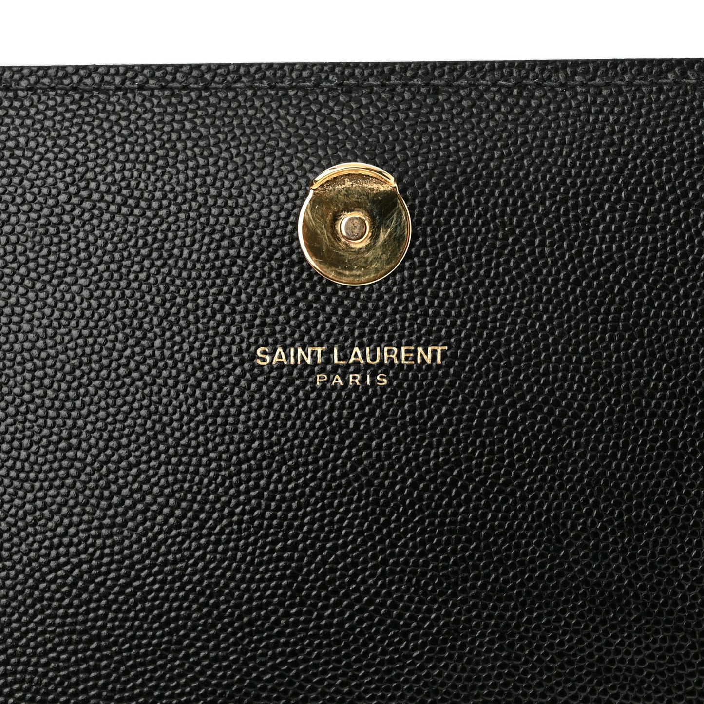 Grain De Poudre Medium Classic Monogram Kate Satchel Black