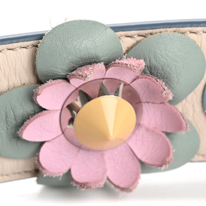 Fendi Vitello Dolce Flowerland Studded Strap You Camelia Moresco Multicolor 7 of 8