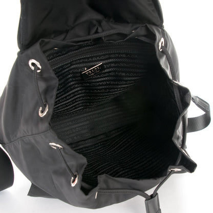 Prada Nylon Vela Medium Backpack Black 5 of 7