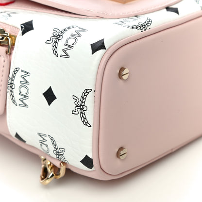 MCM Vistetos X-Mini Patricia Backpack Block Pink 7 of 8
