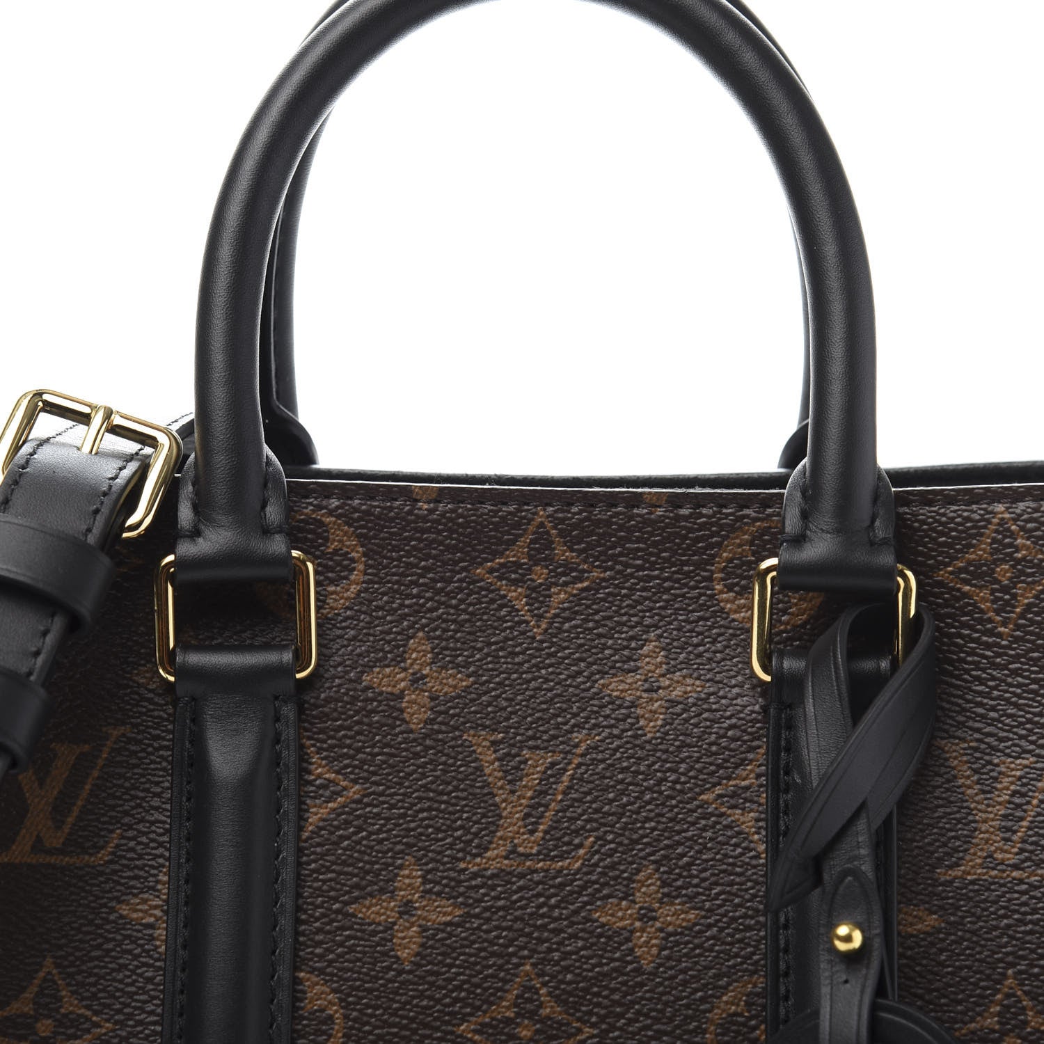 Louis Vuitton Monogram Soufflot BB Black 11 of 12