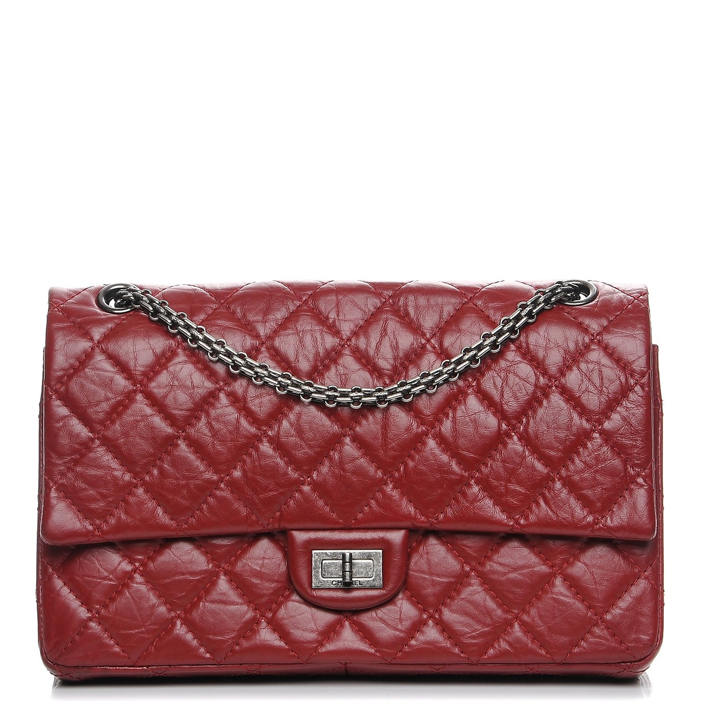 Aged Calfskin 2.55 Reissue 226 Flap Red