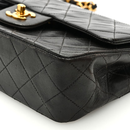 Chanel Lambskin Quilted Small Double Flap Black 9 of 9