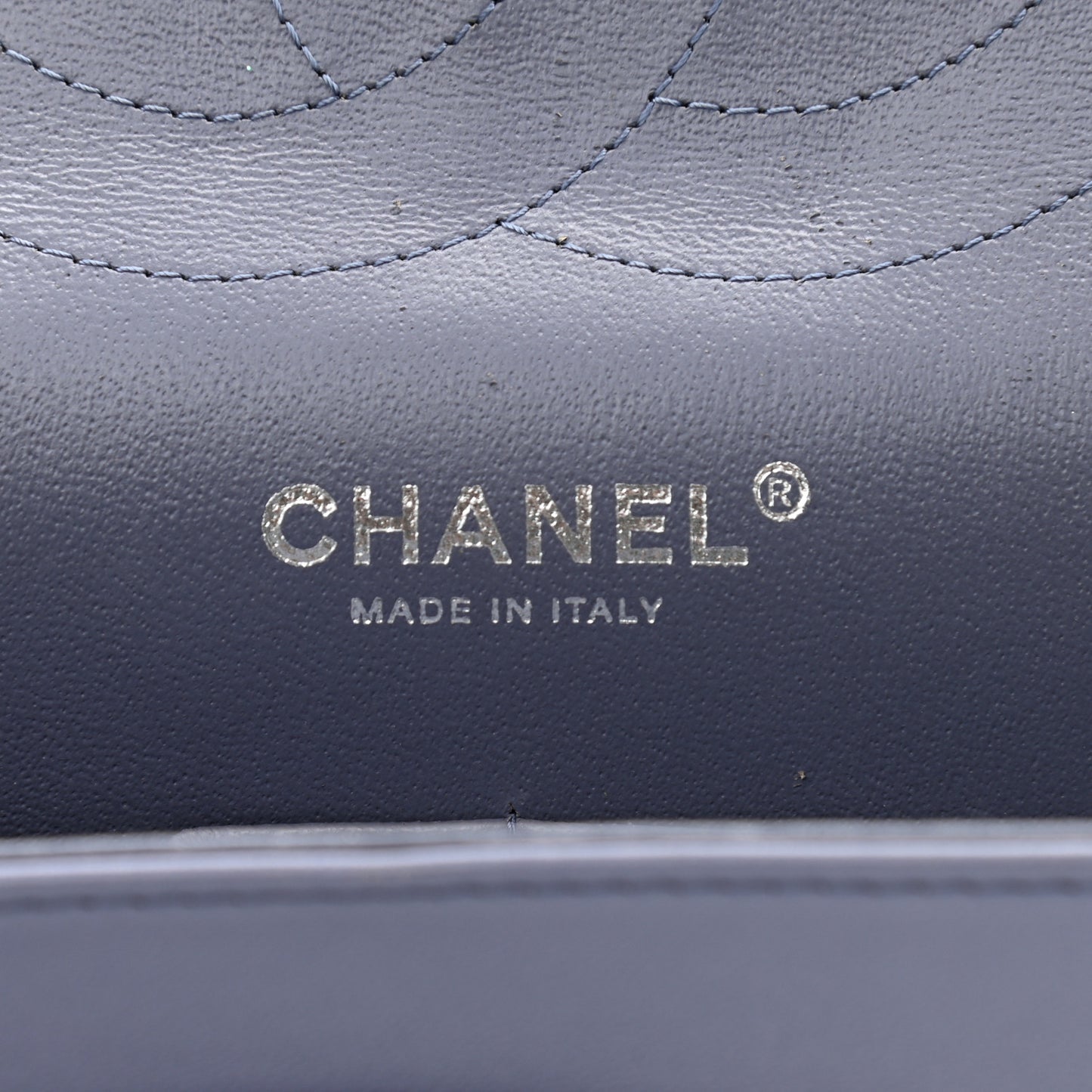 Lambskin Quilted Jumbo Double Flap Light Purple