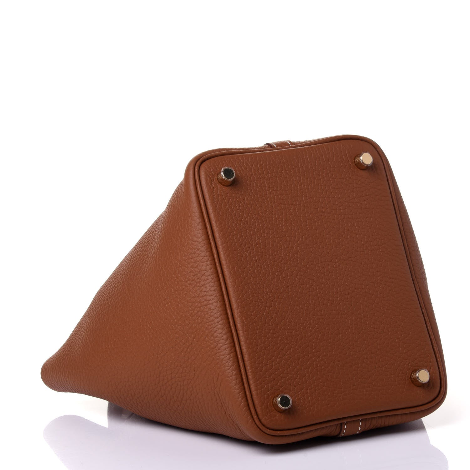 Hermes Taurillon Clemence Picotin Lock 18 PM Gold 3 of 4