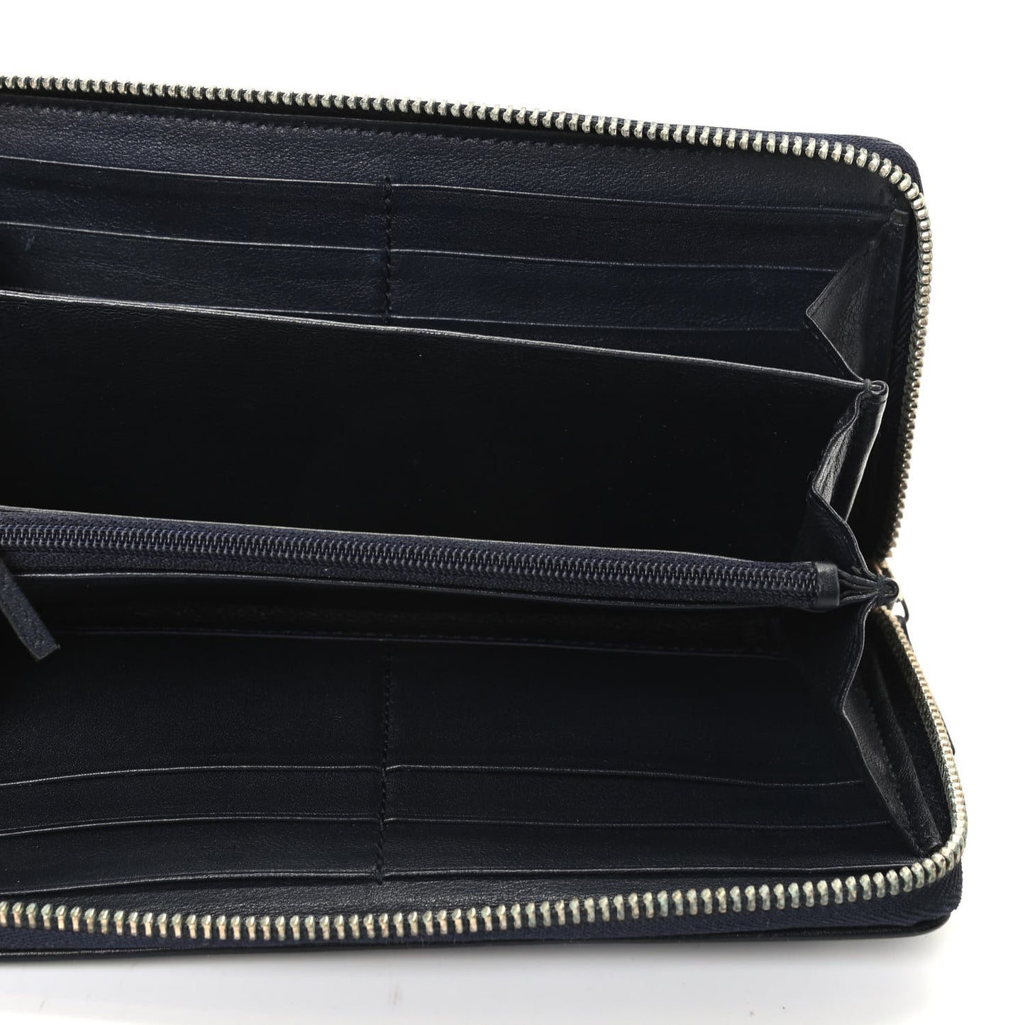 Monogram Margaux Calfskin Sukey Zip Around Wallet Beige Blue