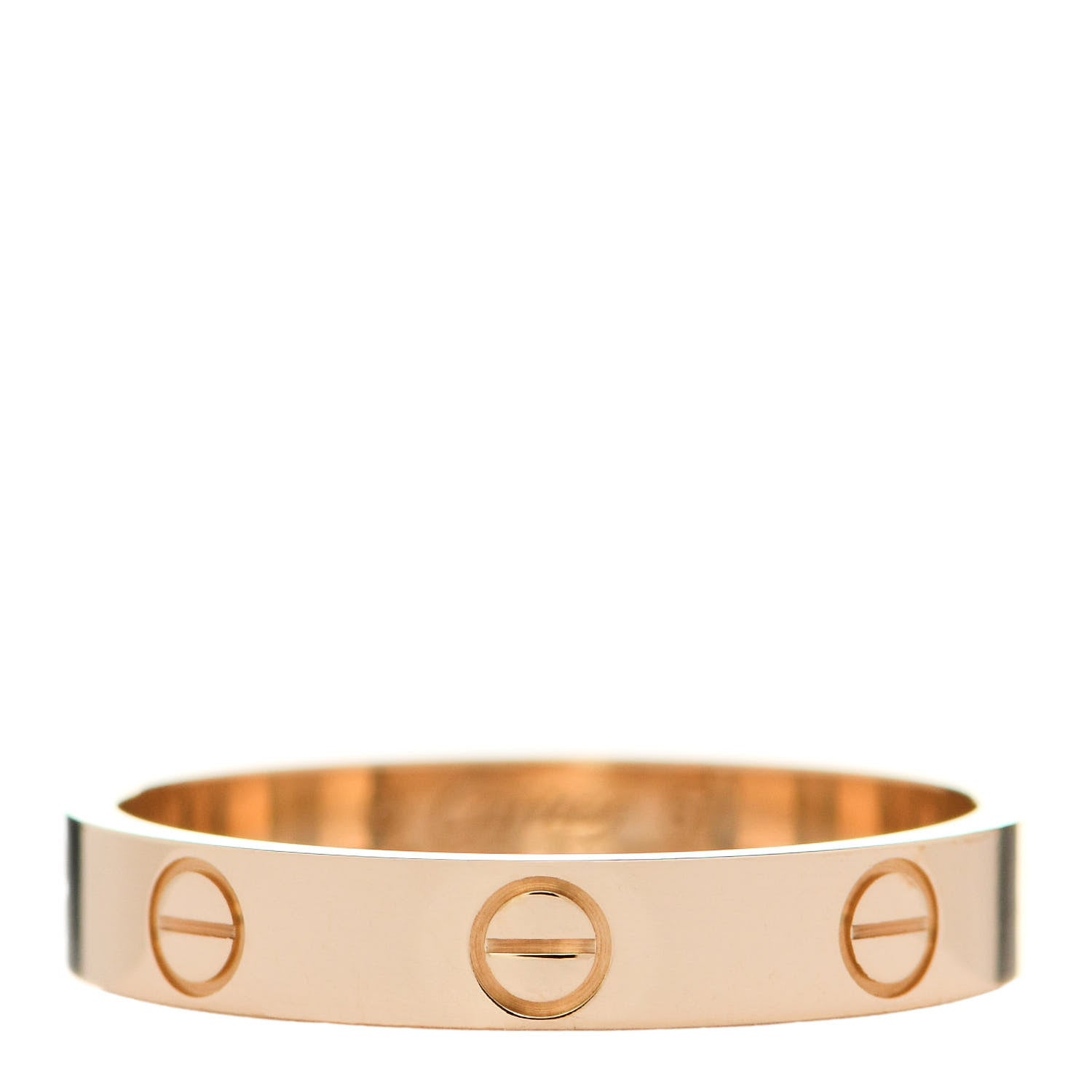 Cartier 18K Yellow Gold 3.5mm LOVE Wedding Band Ring 57 8 1 of 4